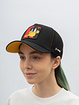 Бейсболка CAPSLAB арт. CL/LOO/1/DAF1 Looney Tunes Daffy Duck (черный)